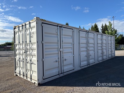2024 40 ft High Cube Multi-Door Contenedor de almacenamiento