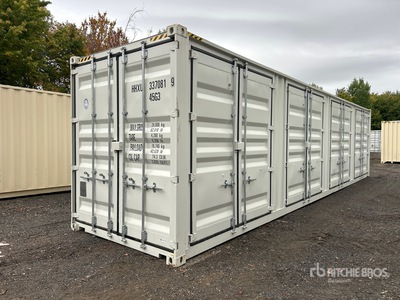2024 40 ft High Cube Multi-Door حاويات تخزين