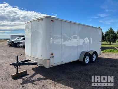 2016 Pace 16 ft T/A Enclosed Trailer