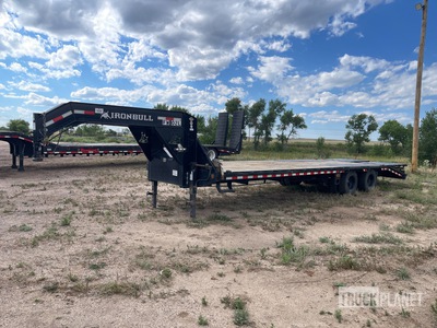 2022 NorthStar Iron Bull 30 ft T/A Gooseneck Equipment Trailer