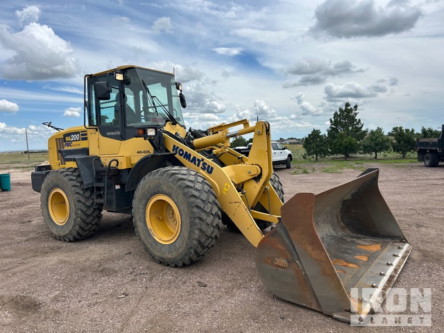 CARGADOR FRONTAL 2015 KOMATSU WA2007