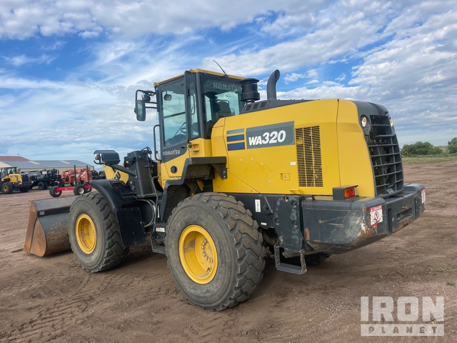 CARGADOR FRONTAL 2017 KOMATSU WA3208