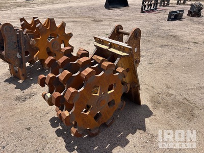 American Compaction  30 in Excavator Compaction Wheel - Fits Komatsu PC138