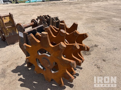 Rockland 36 in Excavator Compaction Wheel - Fits Komatsu PC228