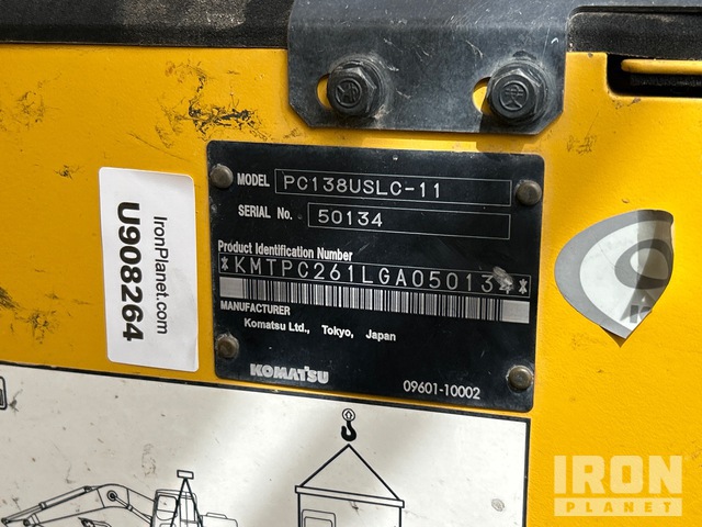 EXCAVADORA 2016 KOMATSU PC138USLC11