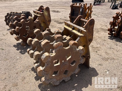 36 in Excavator Compaction Wheel - Fits Komatsu PC138