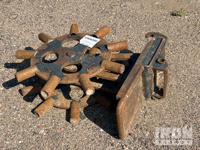 11 in Excavator Compaction Wheel - Fits Bobcat E50