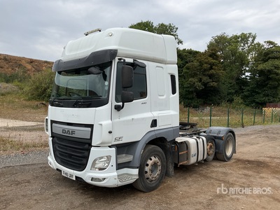 2016 DAF CF440 6x2 T/A Sleeper Truck Tractor
