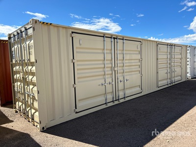 2025 40 ft High Cube Multi-Door Storage Container
