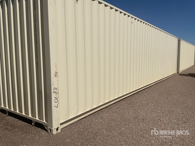 2025 40 ft High Cube Multi-Door Storage Container