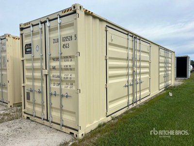 2025 40 ft High Cube Multi-Door Storage Container