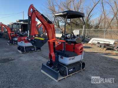 2024 FF Industrial FF18R Mini Excavator - Unused