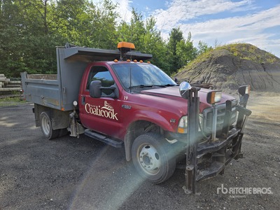 2002 Ford F-550 4x4 Schneepflug-Lastzug