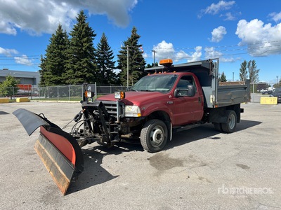 2002 Ford F-550 4x4 Snow Plow Truck