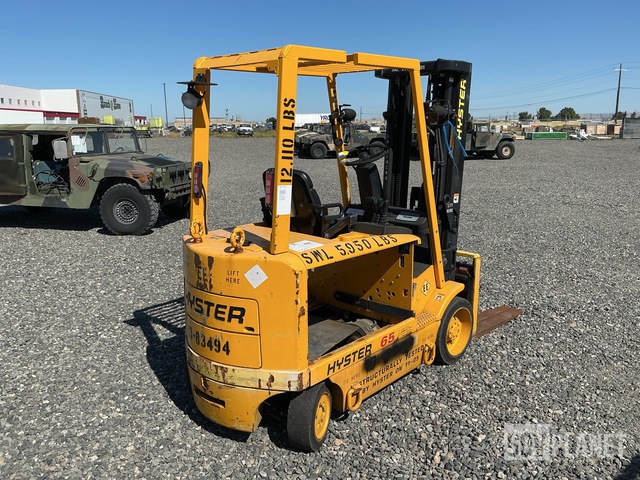 MONTACARGAS ELéCTRICO HYSTER E65Z40