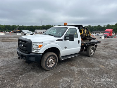 2011 Ford 250 XL 4x4 Flatbed Truck