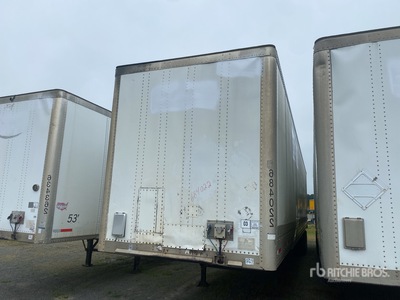 2014 Wabash DVHDHPC 53 ft x 102 in T/A Rimorchio furgonato