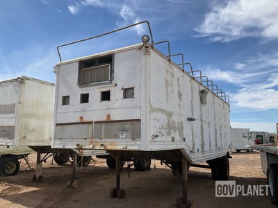 1968 Miller M348A2 Electronic Shop Equipment Van Trailer