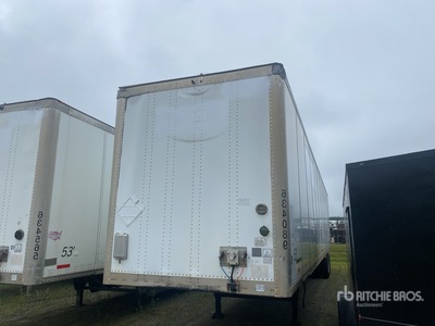 2014 Wabash DVCVHPC 53 ft x 102 in T/A Rimorchio furgonato