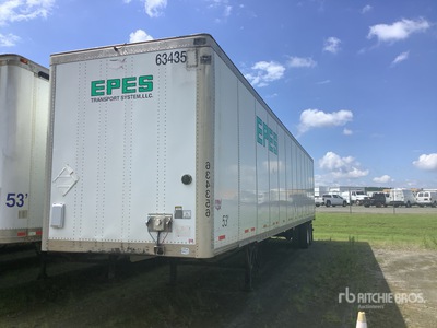 2014 Wabash DVCVHPC 53 ft x 102 in T/A Van Trailer