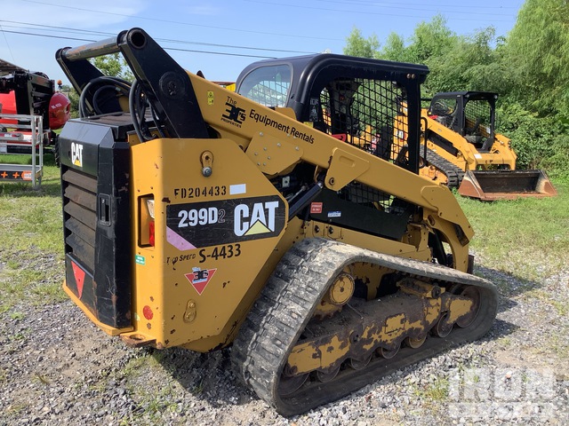 MINI CARGADOR SOBRE ORUGAS 2018 CATERPILLAR 299D2