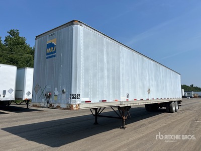 1998 Stoughton AVW532TSC 53 ft x 102 in T/A Van Trailer
