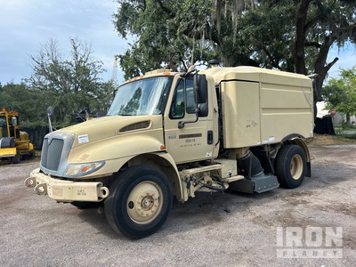 Crosswinds Series J on 2008 International 4300 Sweeper Truck