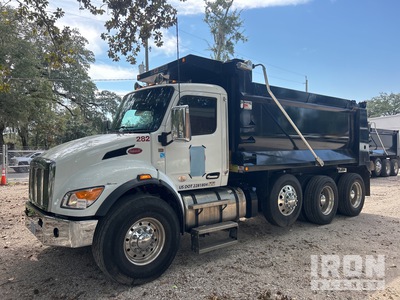 2024 Peterbilt 363 6x4 Tri/A Dump Truck
