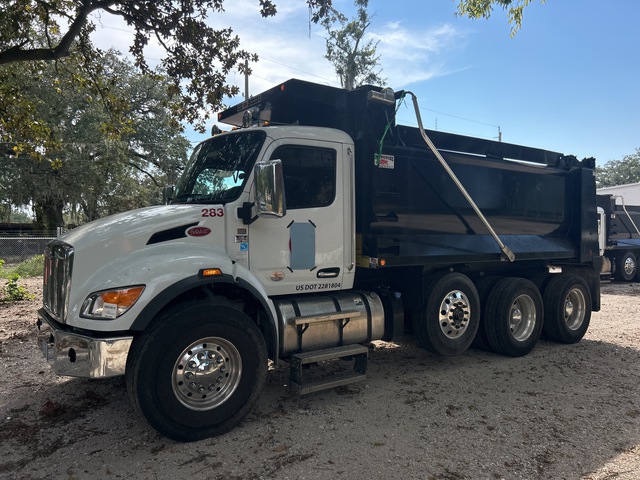 2024 Peterbilt 548 8x4 Tri/A Dump Truck