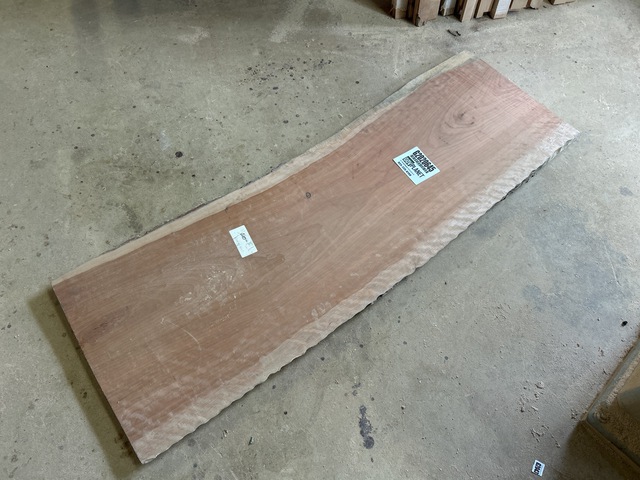 Curly Cheery Wood Plank