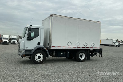 2017 Peterbilt 220 4x2 Cargo Van Truck