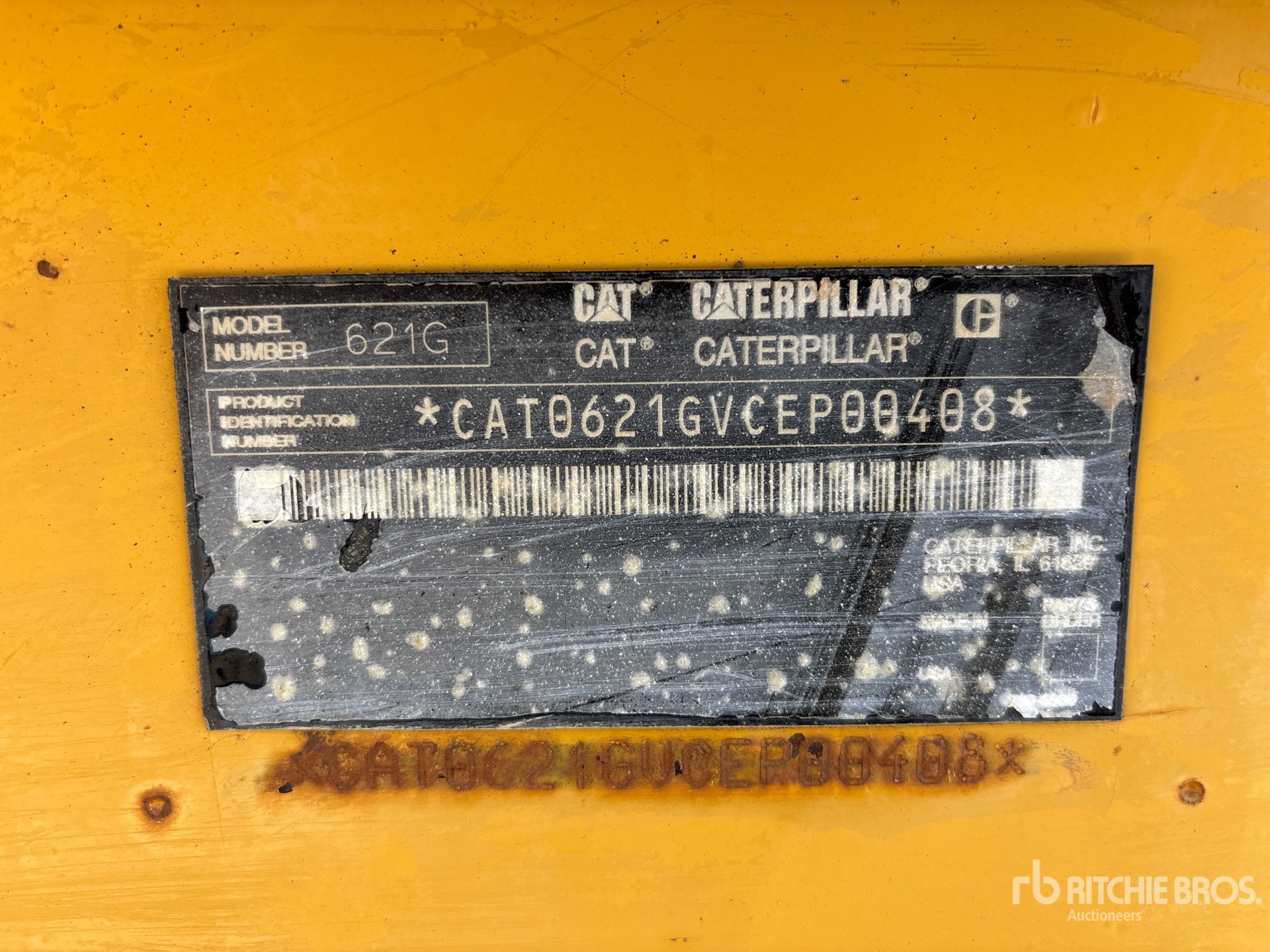 2002 Cat 621G Motor Scraper