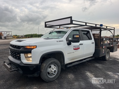 2020 Chevrolet 3500 LT 4x2 Crew Cab Camion à Plateau