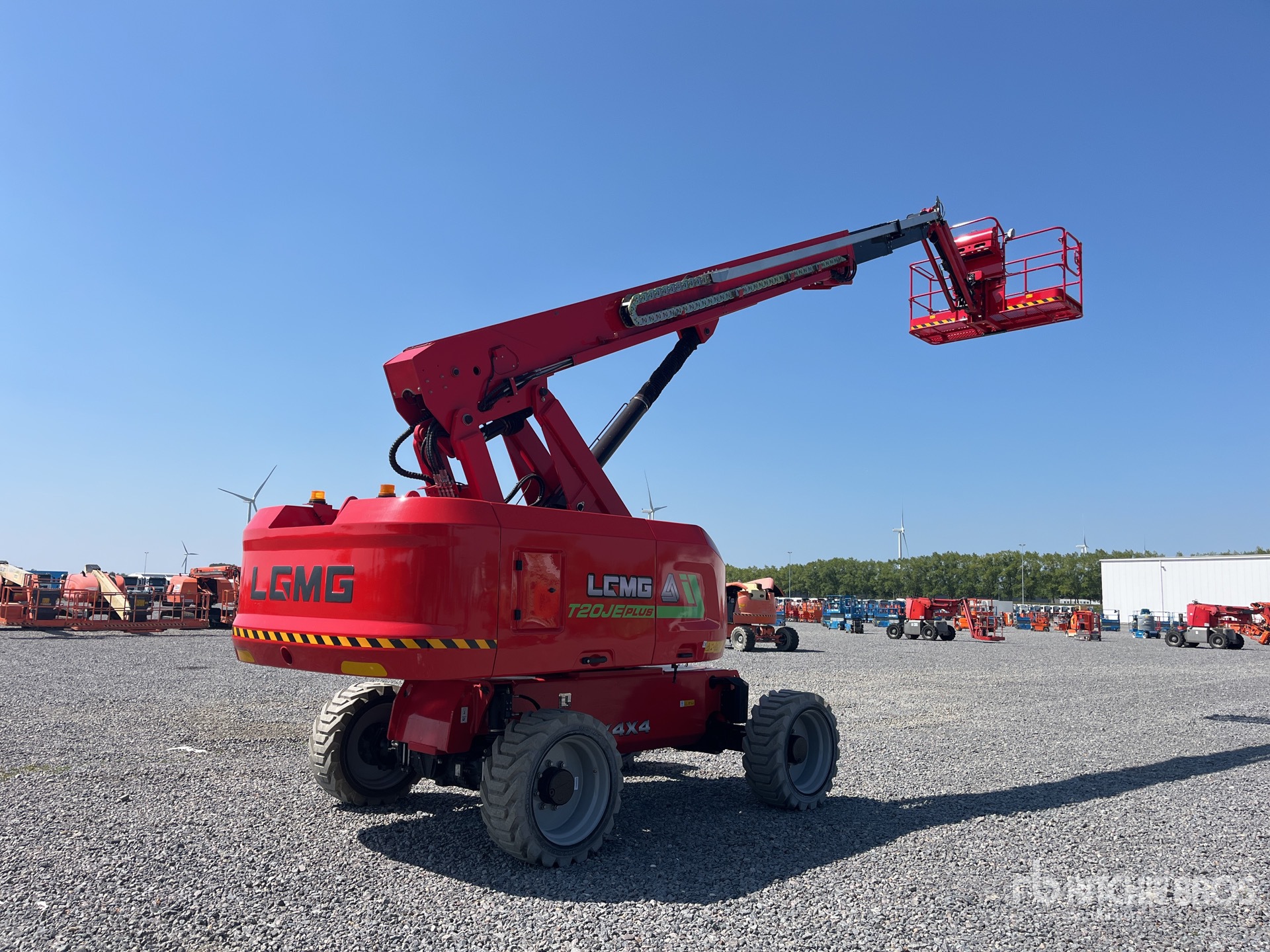 2022 LGMG T20JE 4WD Electric Telescopic Boom Lift