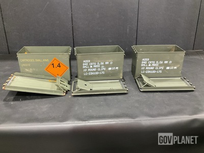 (140) M2A2 Ammo Cans - For 5.56mm