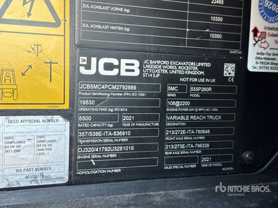 2021 JCB 555P260R Teleskoplader