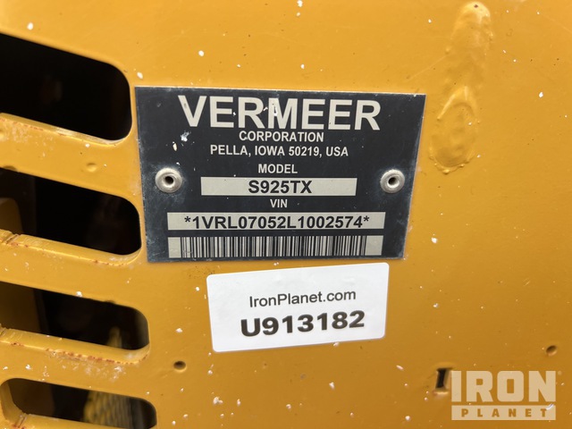 MINI CARGADOR SOBRE ORUGAS COMPACTO 2020 VERMEER S925TX
