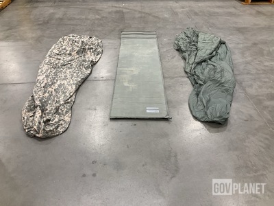 (54) Bivy Covers, (12) Sleeping Bags & Assorted Items