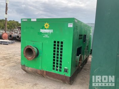 2013 Gorman-Rupp PA12A60-B-6068H Skid-Mounted Bomba de agua