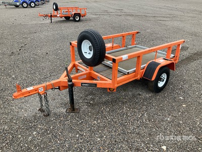 2018 Ohio Steel Industries Utl3005hdr 5 ft S/A Utility Trailer