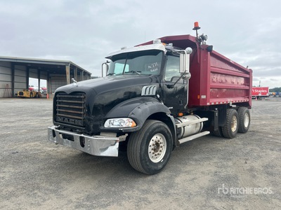 2009 Mack GU813 6x4 T/A Dump Truck