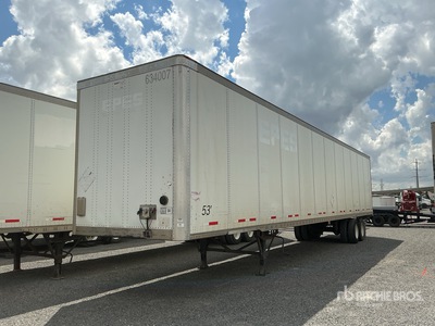 2014 Wabash DVCVHPC 53 ft x 102 in Sliding T/A Van Trailer