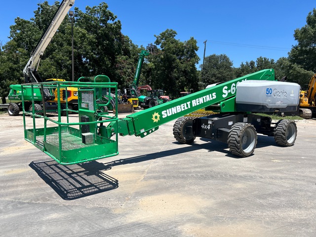 2016 Genie S-60X 4WD Diesel Telescopic Boom Lift