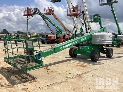 2017 Genie S-40 4WD Dual Fuel Telescopic Boom Lift