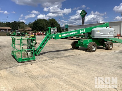 2017 Genie S-45 4WD Diesel Telescopic Boom Lift