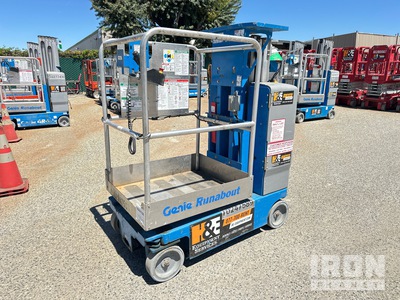 2018 Genie GR-12 Electric Vertical Mast Lift