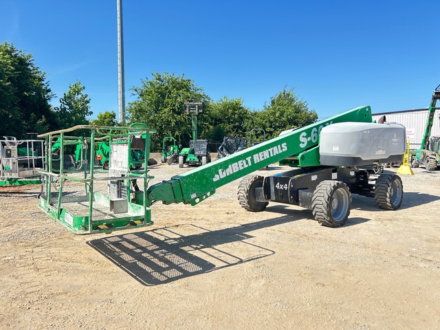 2015 Genie S-60X 4WD Diesel Telescopic Boom Lift