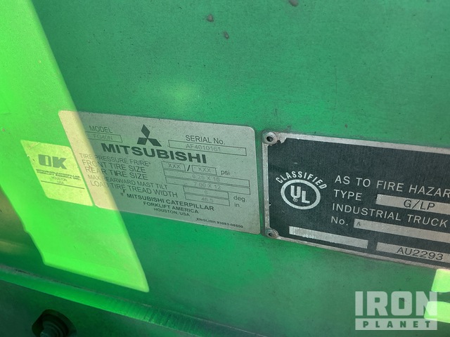 MONTACARGAS 2015 MITSUBISHI FG40N