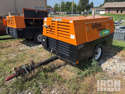 2013 Sullivan DF185PJD 185 cfm Mobile Compresor de aire
