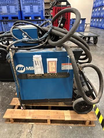Miller Shopmaster 300AC/DC Welder, HF-251D-1 Arc Starter & Water Cooler
